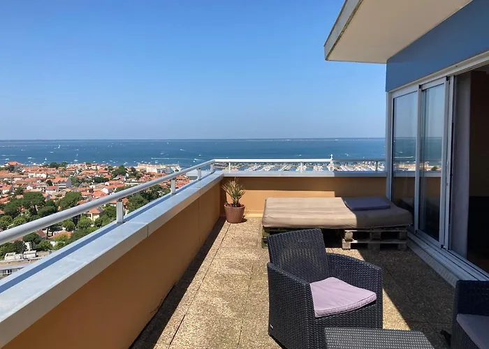 Plein Ciel Vue Bassin 公寓 阿卡雄